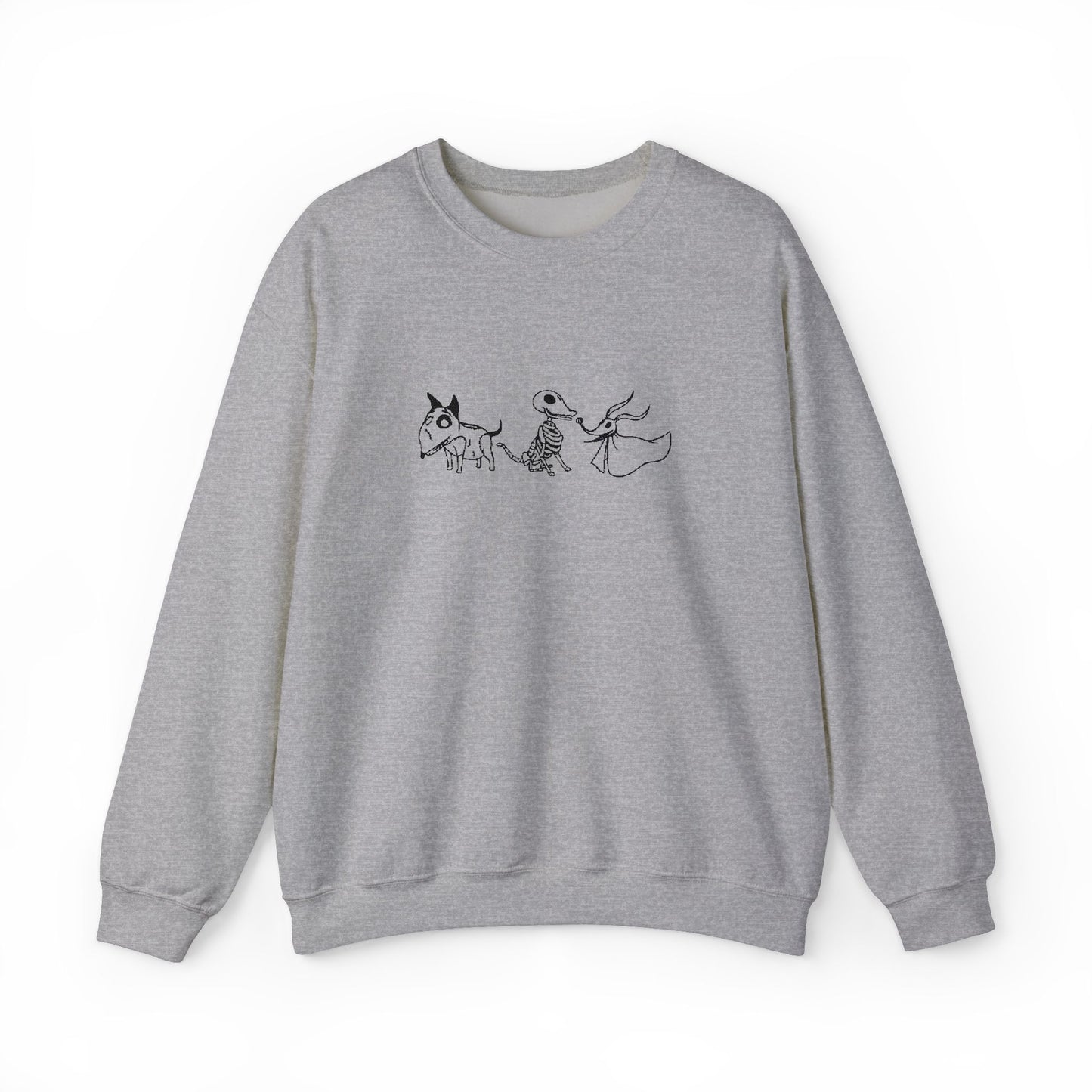Nightmare Before Christmas Embroidered Sweatshirt