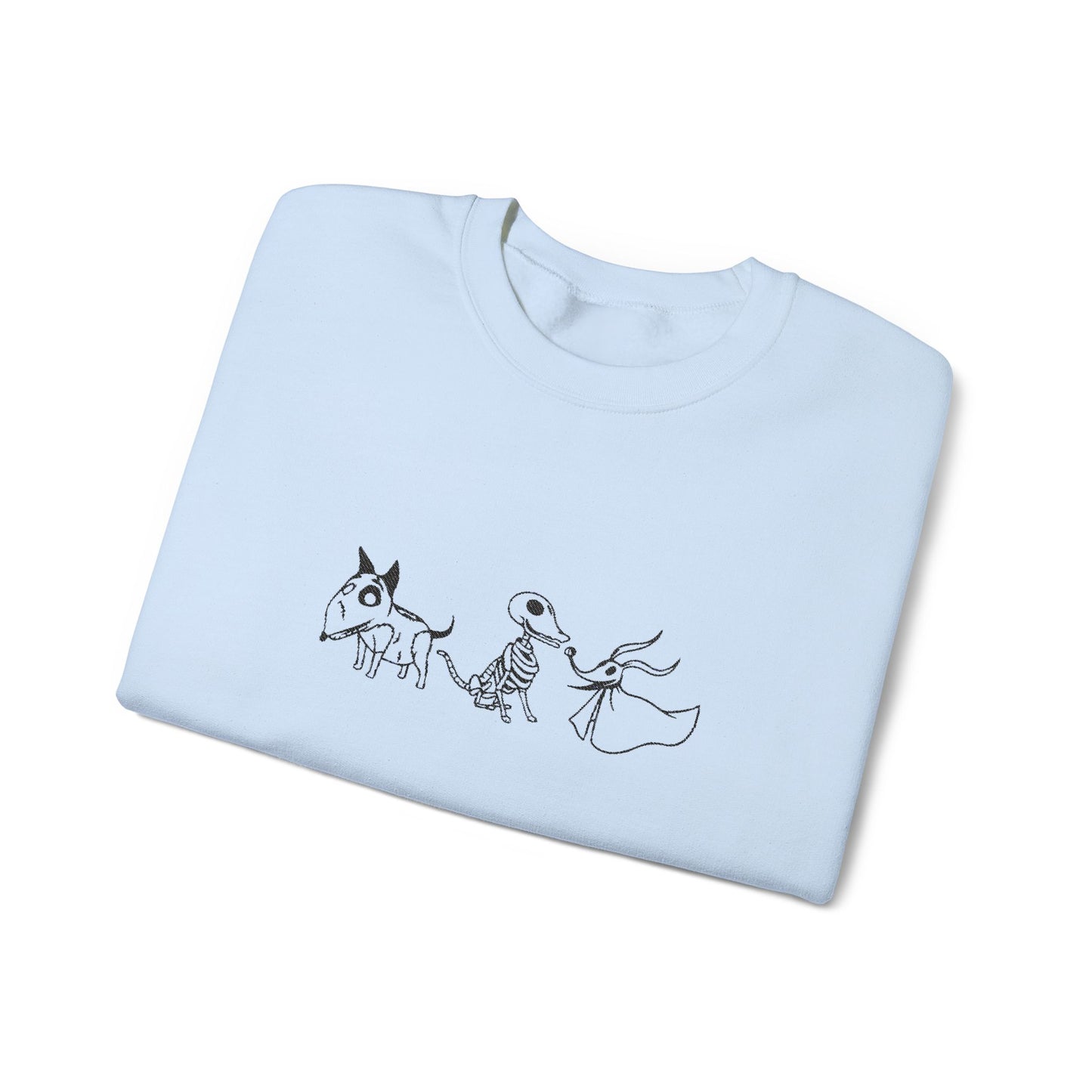 Nightmare Before Christmas Embroidered Sweatshirt