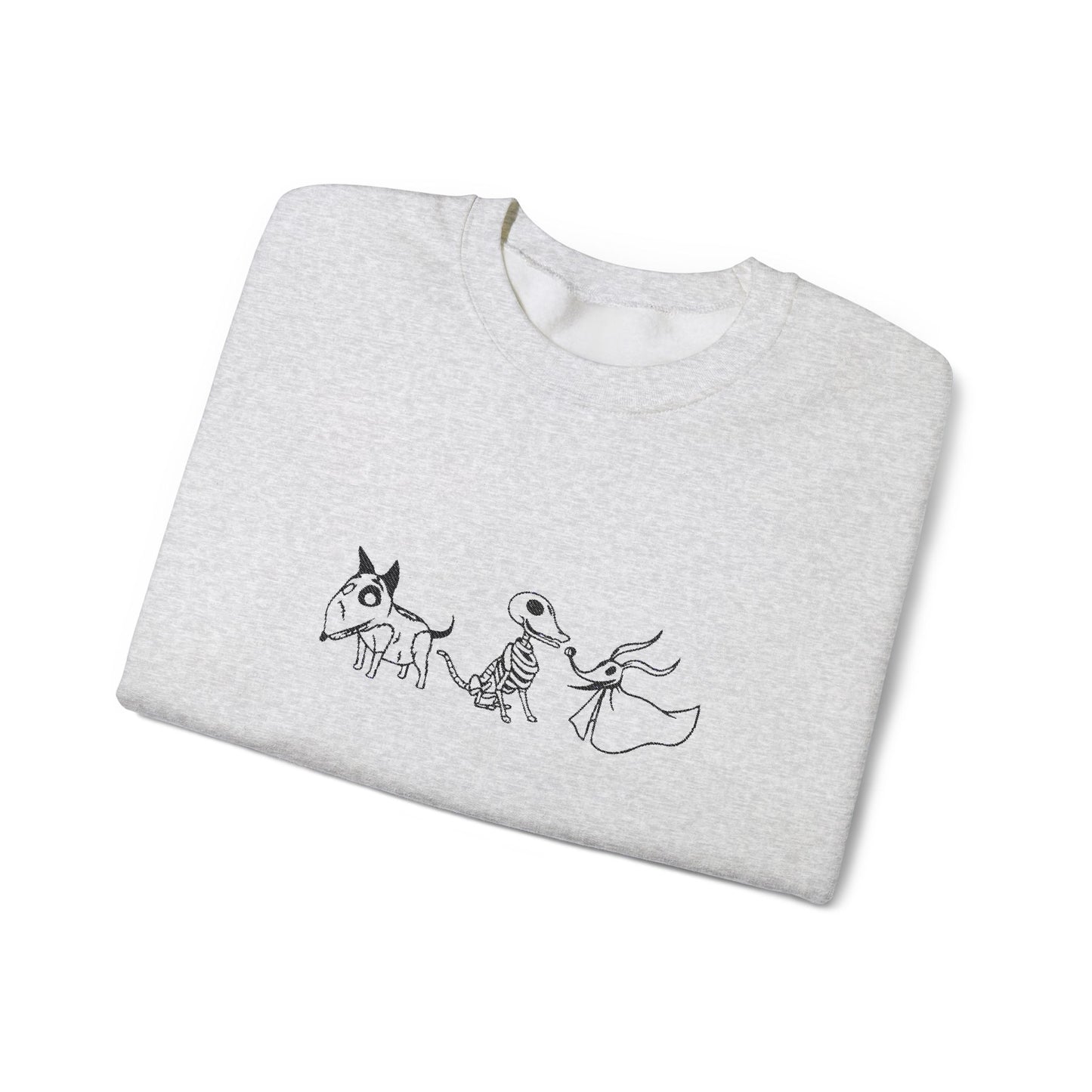 Nightmare Before Christmas Embroidered Sweatshirt