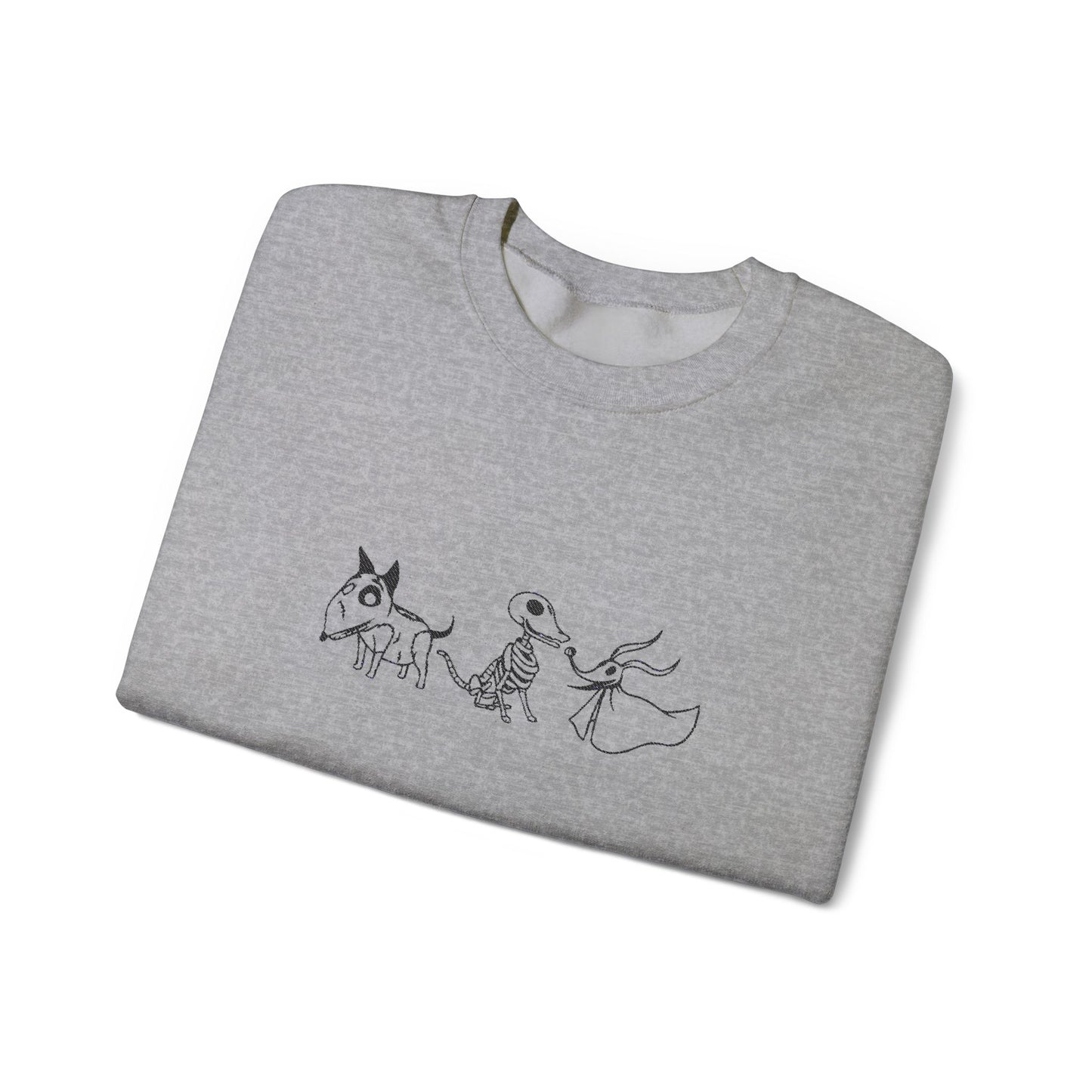 Nightmare Before Christmas Embroidered Sweatshirt