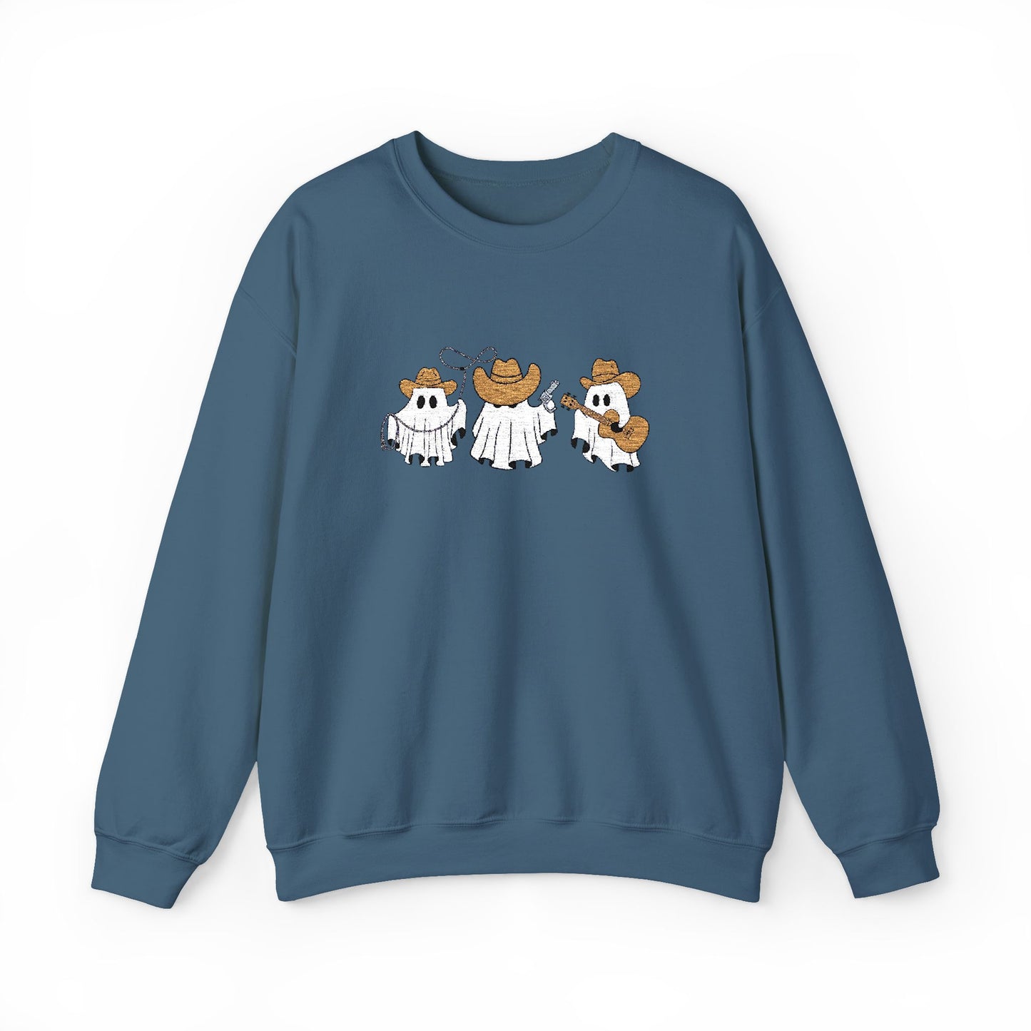 Cowboy Ghost Embroidered Sweatshirt