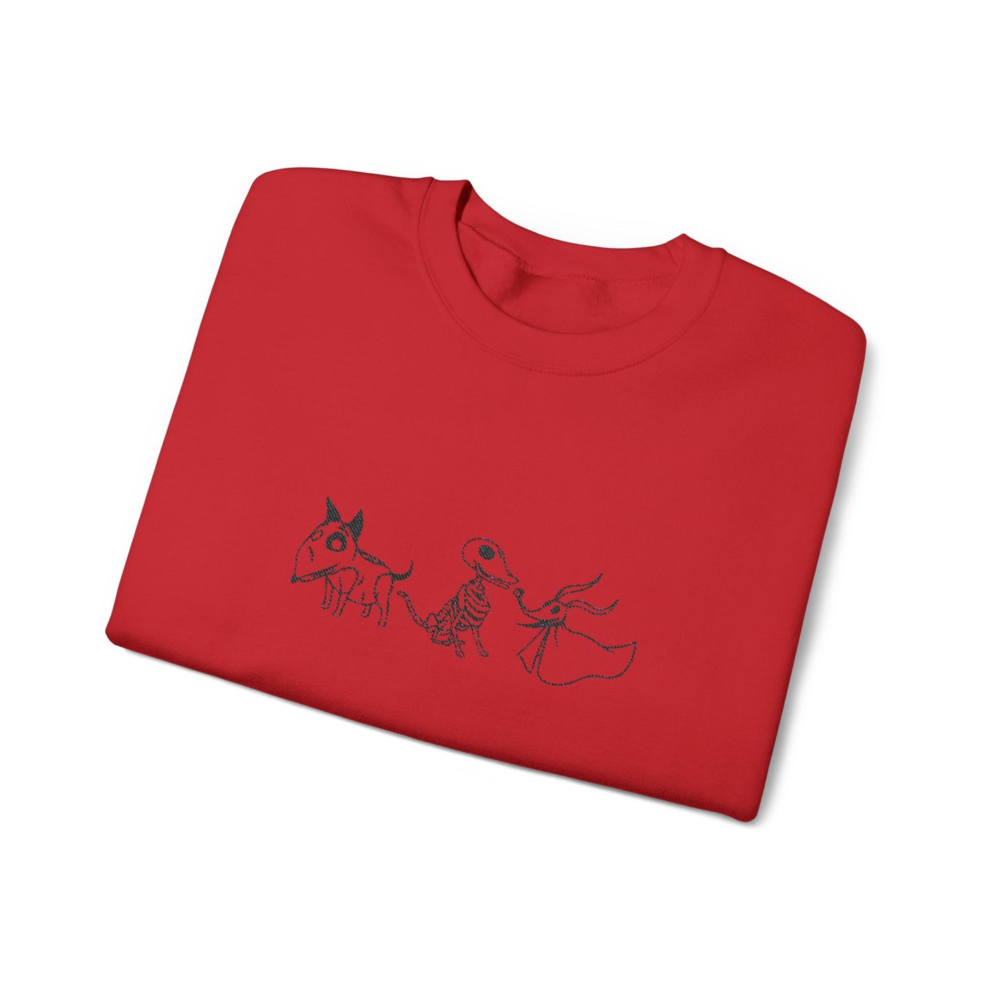 Nightmare Before Christmas Embroidered Sweatshirt
