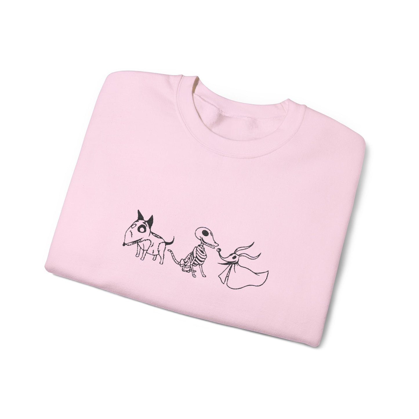 Nightmare Before Christmas Embroidered Sweatshirt