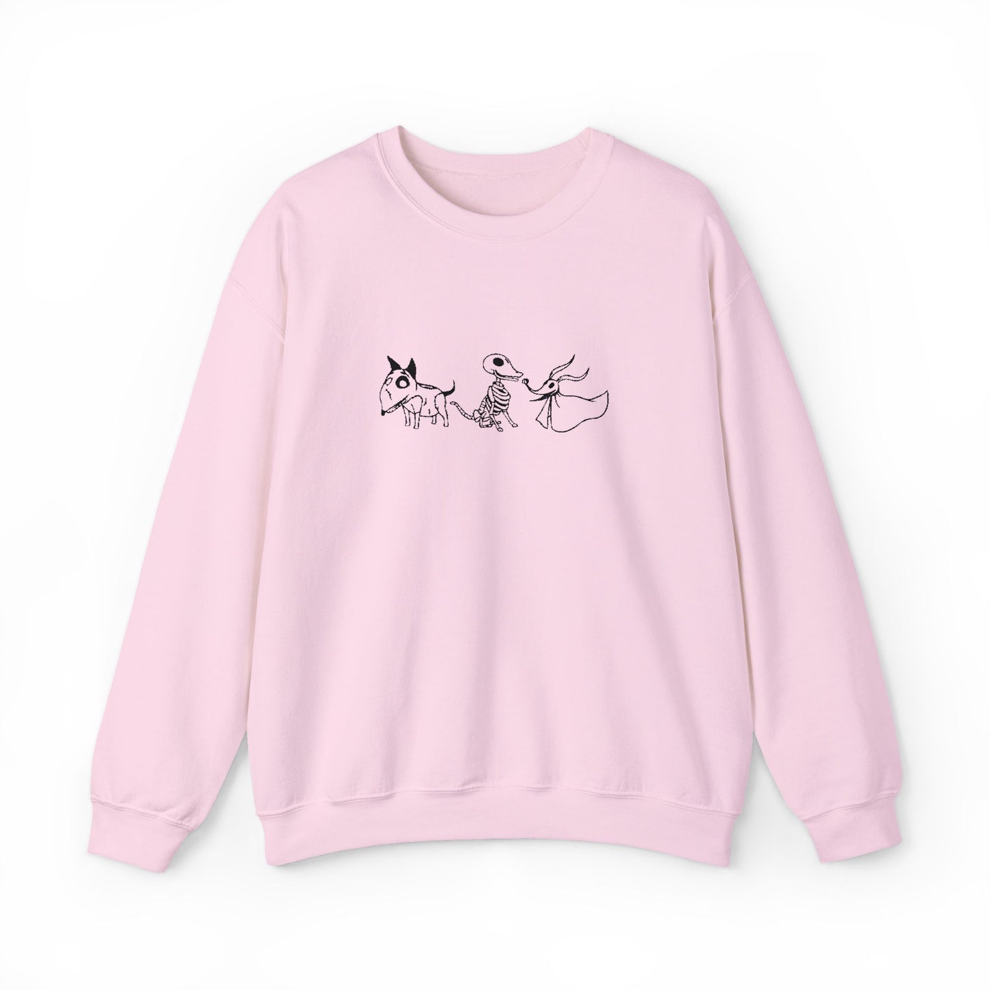 Nightmare Before Christmas Embroidered Sweatshirt