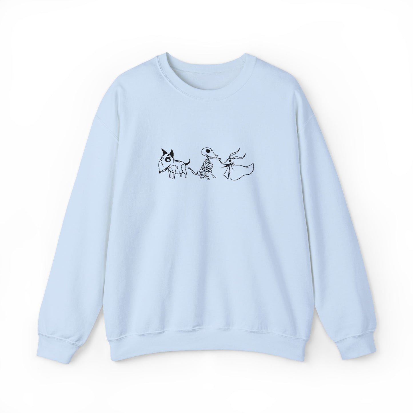 Nightmare Before Christmas Embroidered Sweatshirt