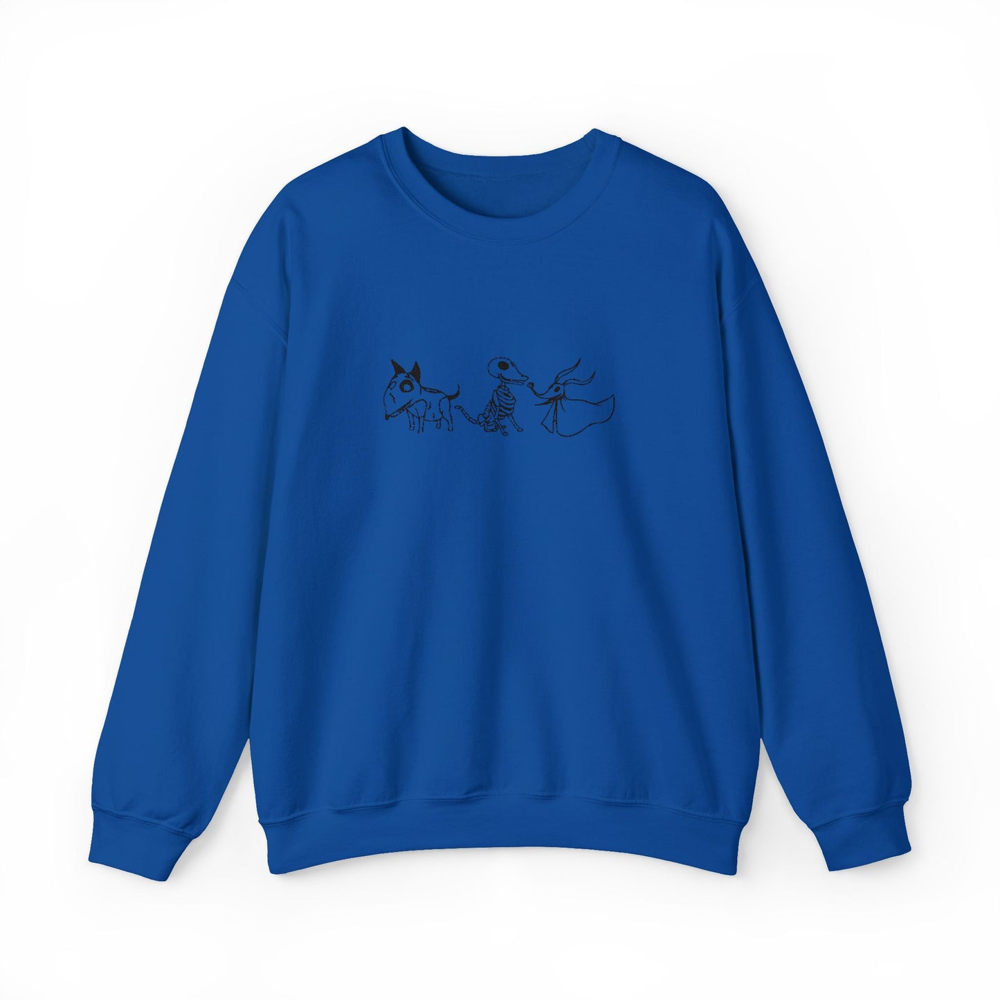 Nightmare Before Christmas Embroidered Sweatshirt
