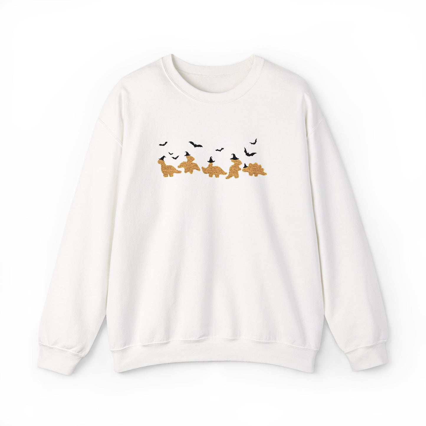 Halloween Dino Nuggets Embroidered Sweatshirt