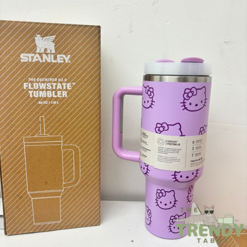 Purple Hello Kitty 40 Oz Stanley Tumbler