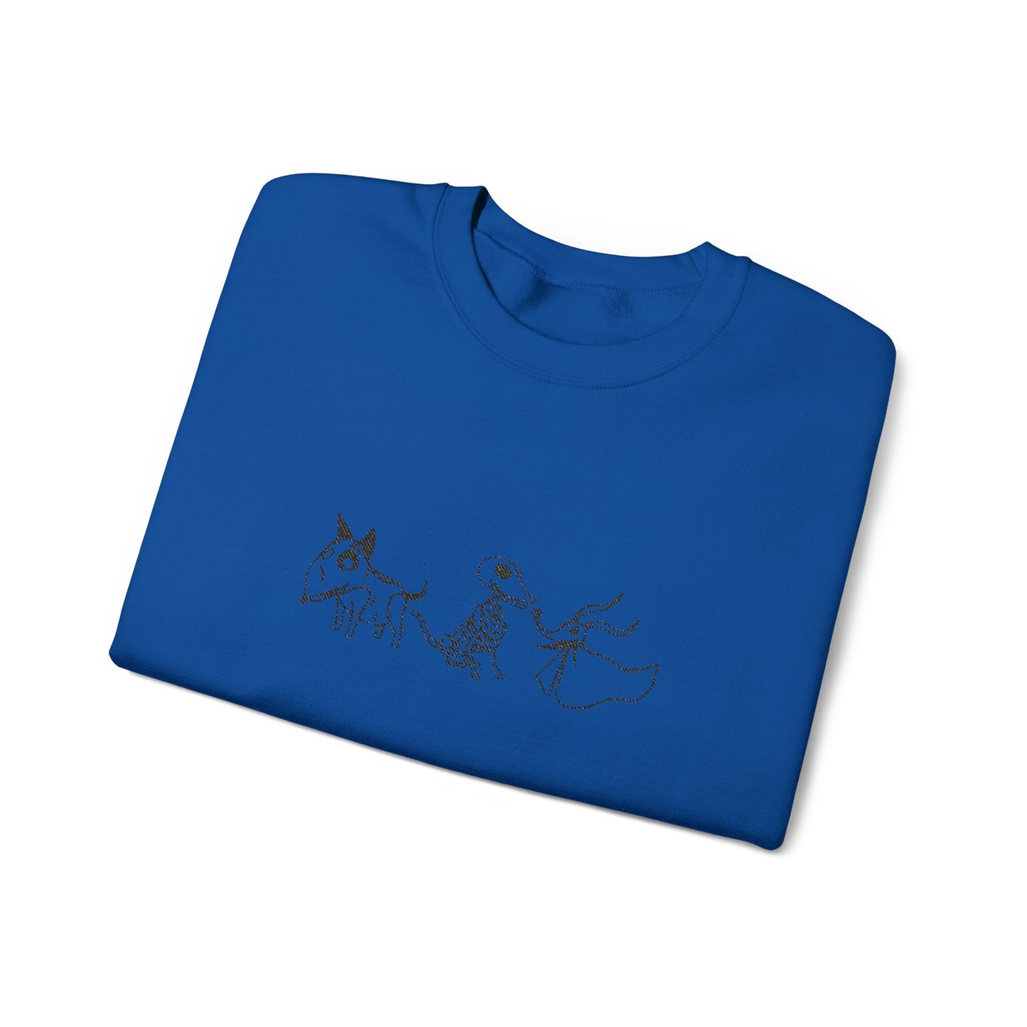 Nightmare Before Christmas Embroidered Sweatshirt