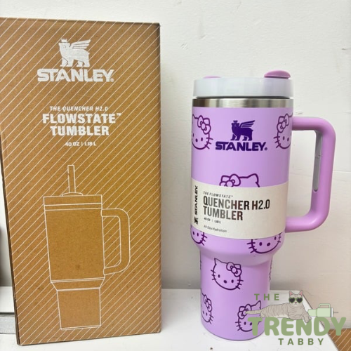 Purple Hello Kitty 40 Oz Stanley Tumbler