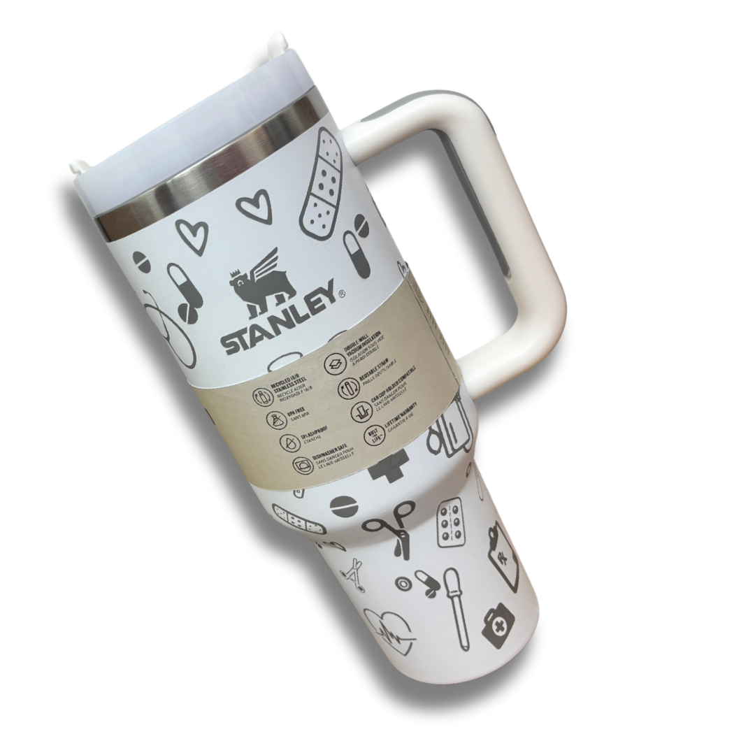 Healthcare Engraved 40 OZ Stanley Tumbler
