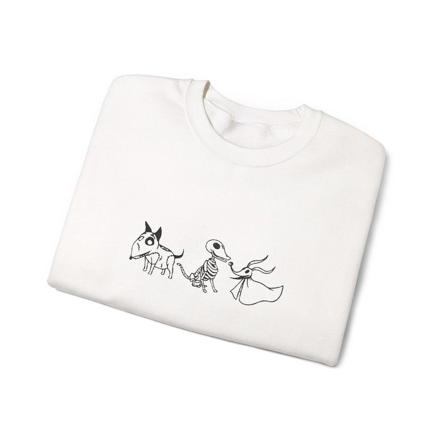 Nightmare Before Christmas Embroidered Sweatshirt
