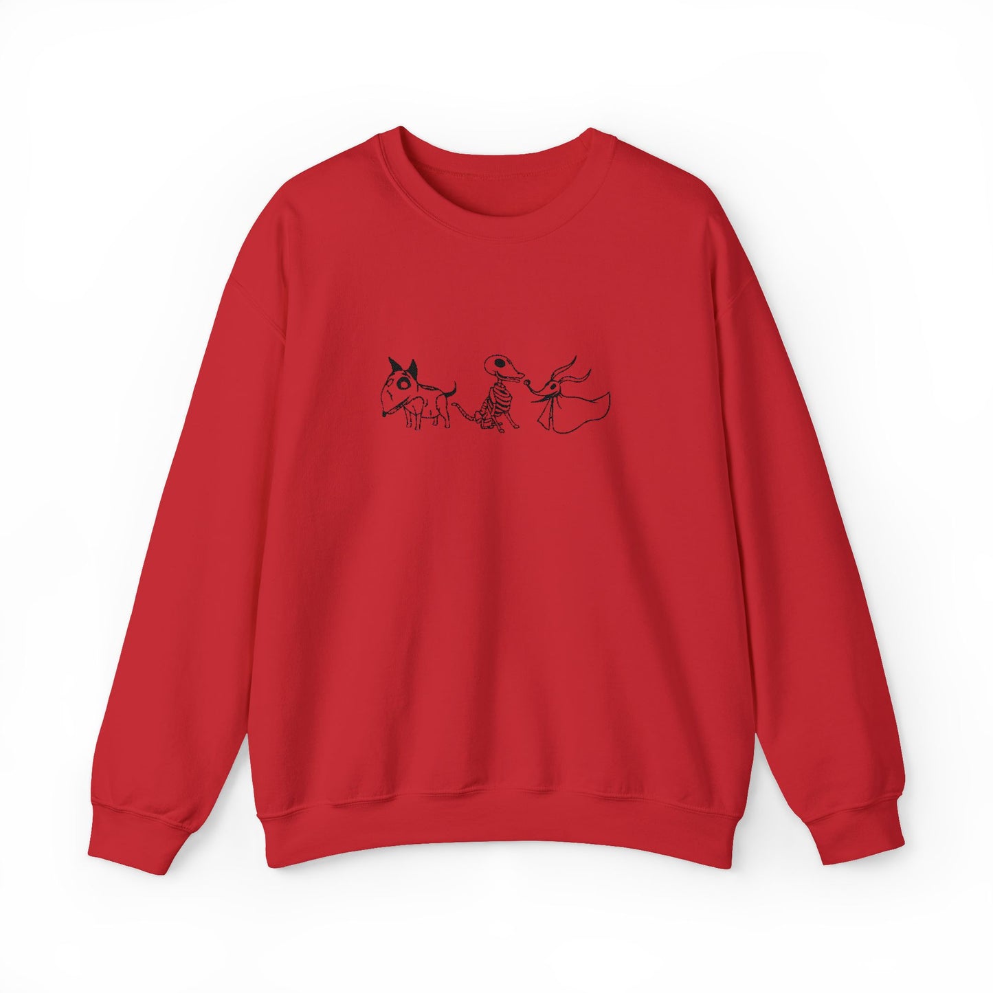 Nightmare Before Christmas Embroidered Sweatshirt