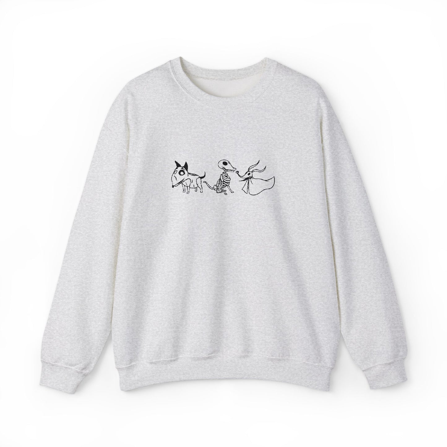 Nightmare Before Christmas Embroidered Sweatshirt