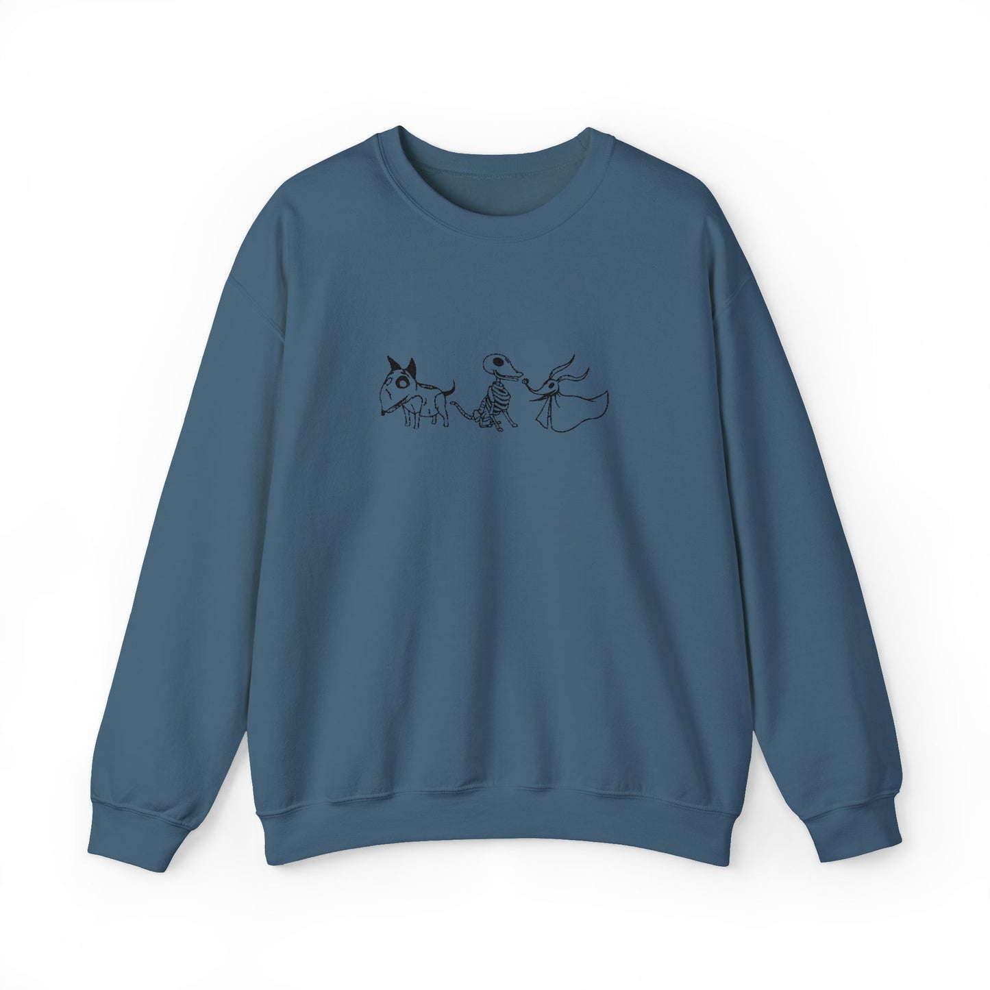 Nightmare Before Christmas Embroidered Sweatshirt