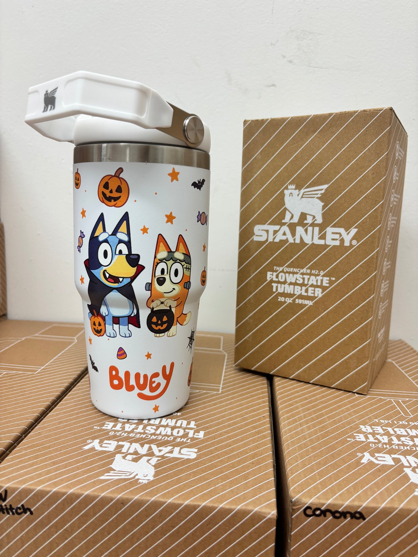 Bluey Halloween 20oz Stanley Tumbler