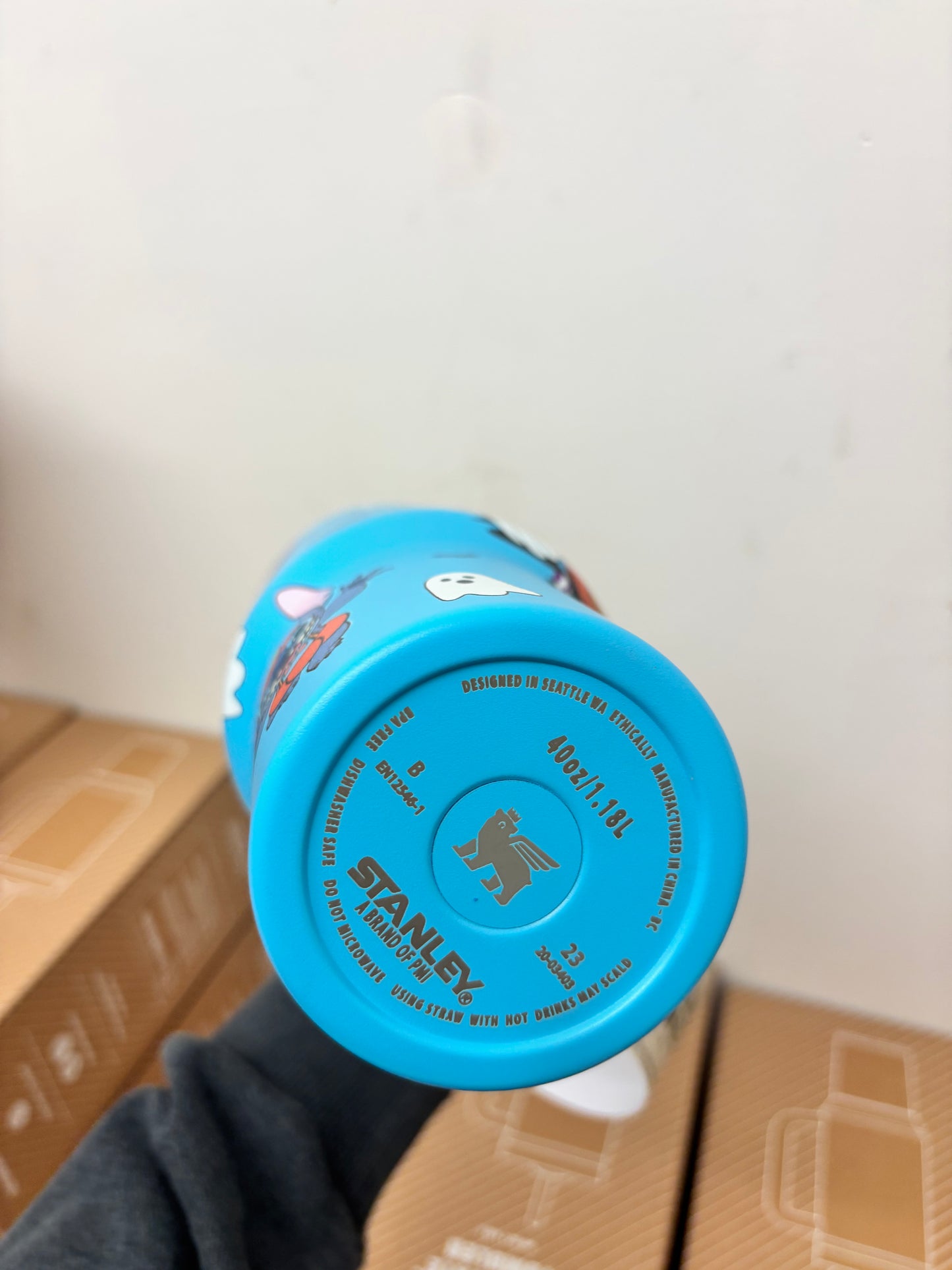 Blue Alien 40oz S Tumbler