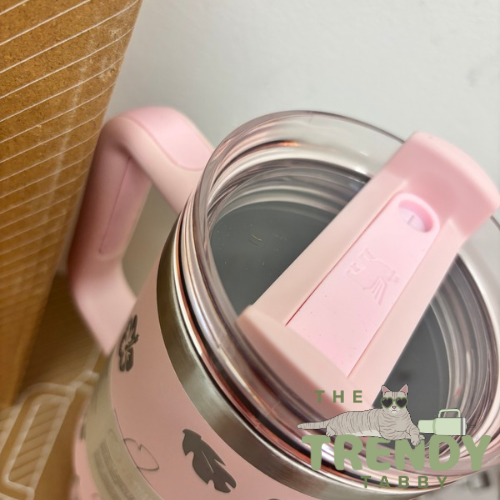 Pink Stitch 40 OZ Stanley Tumbler
