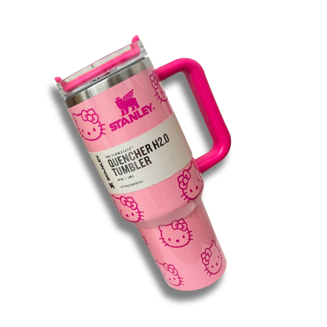Hot Pink Hello Kitty 40 Oz Stanley Tumbler