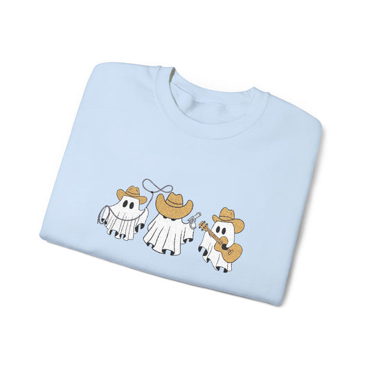 Cowboy Ghost Embroidered Sweatshirt