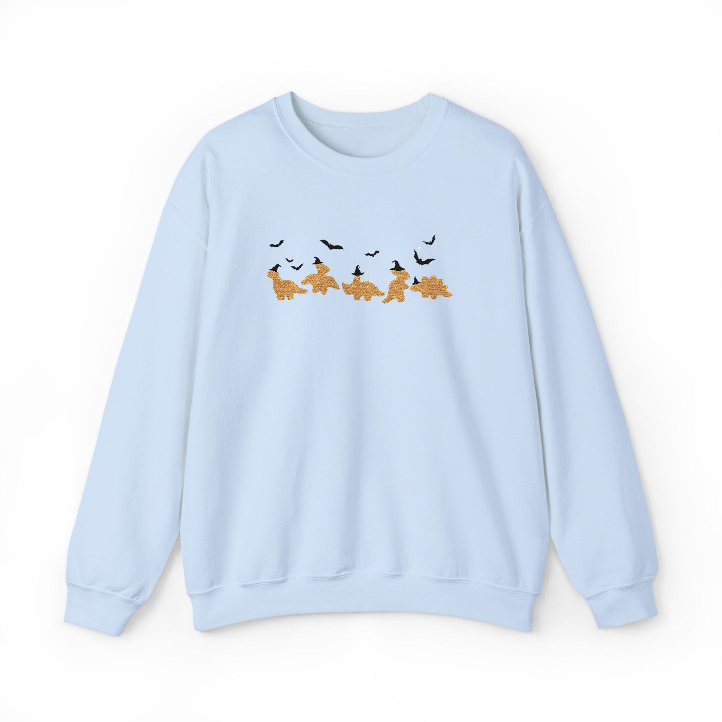 Halloween Dino Nuggets Embroidered Sweatshirt