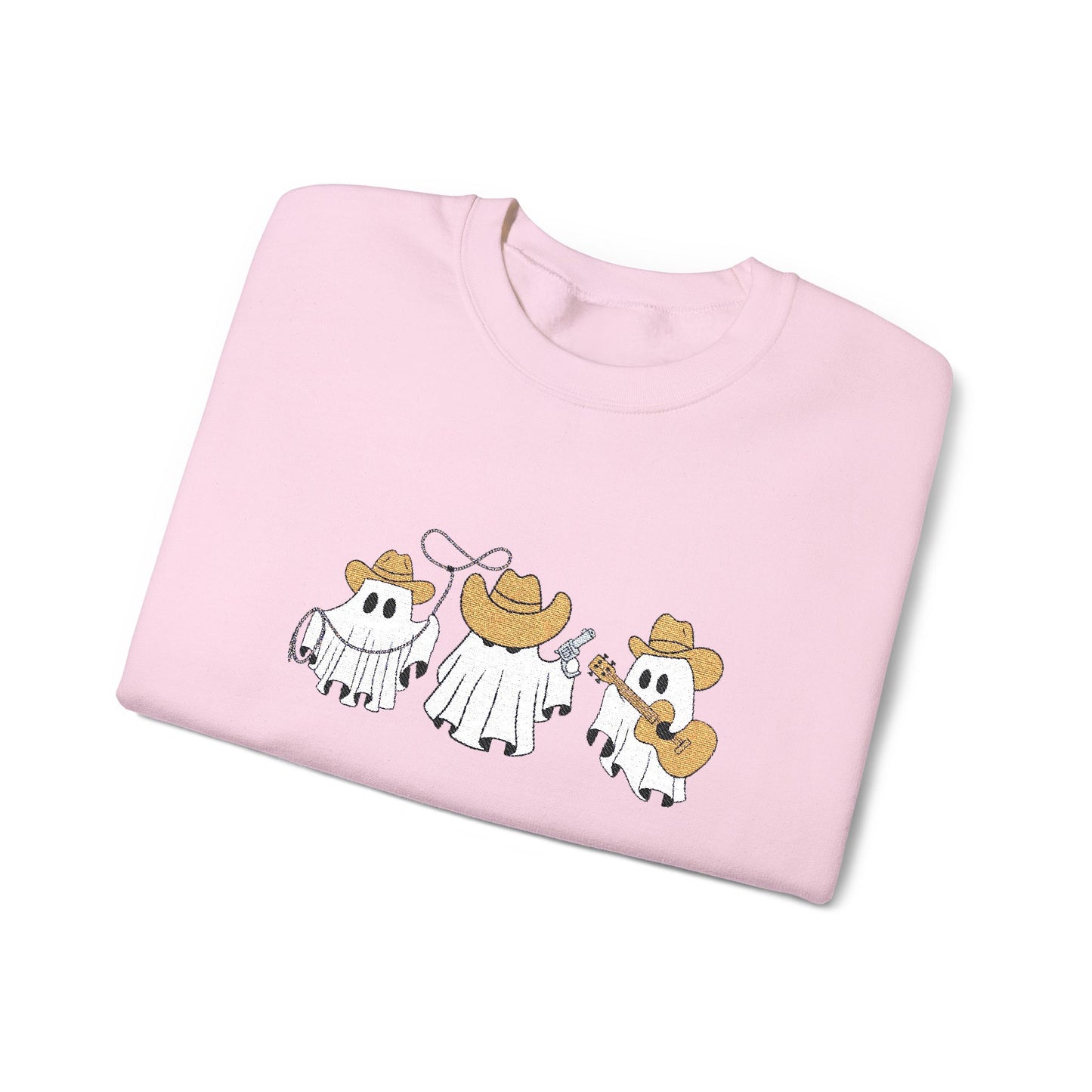 Cowboy Ghost Embroidered Sweatshirt