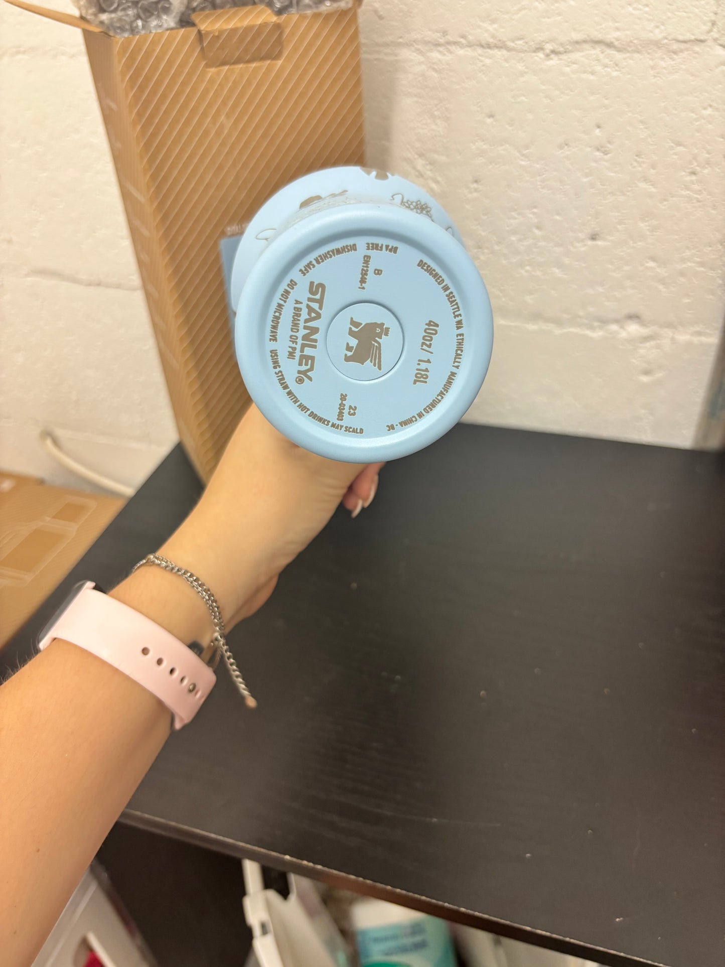 Blue Alien 40oz S Tumbler