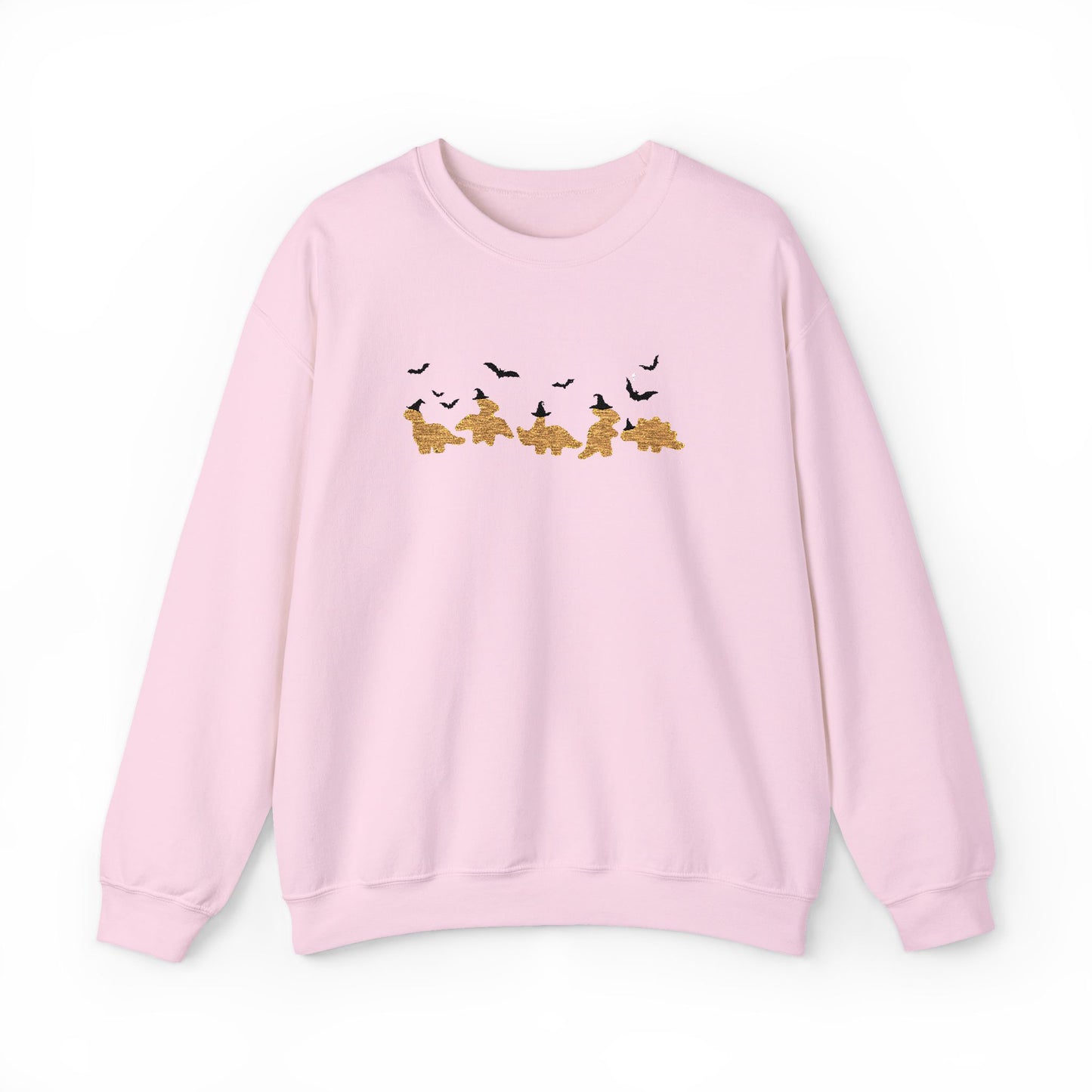 Halloween Dino Nuggets Embroidered Sweatshirt