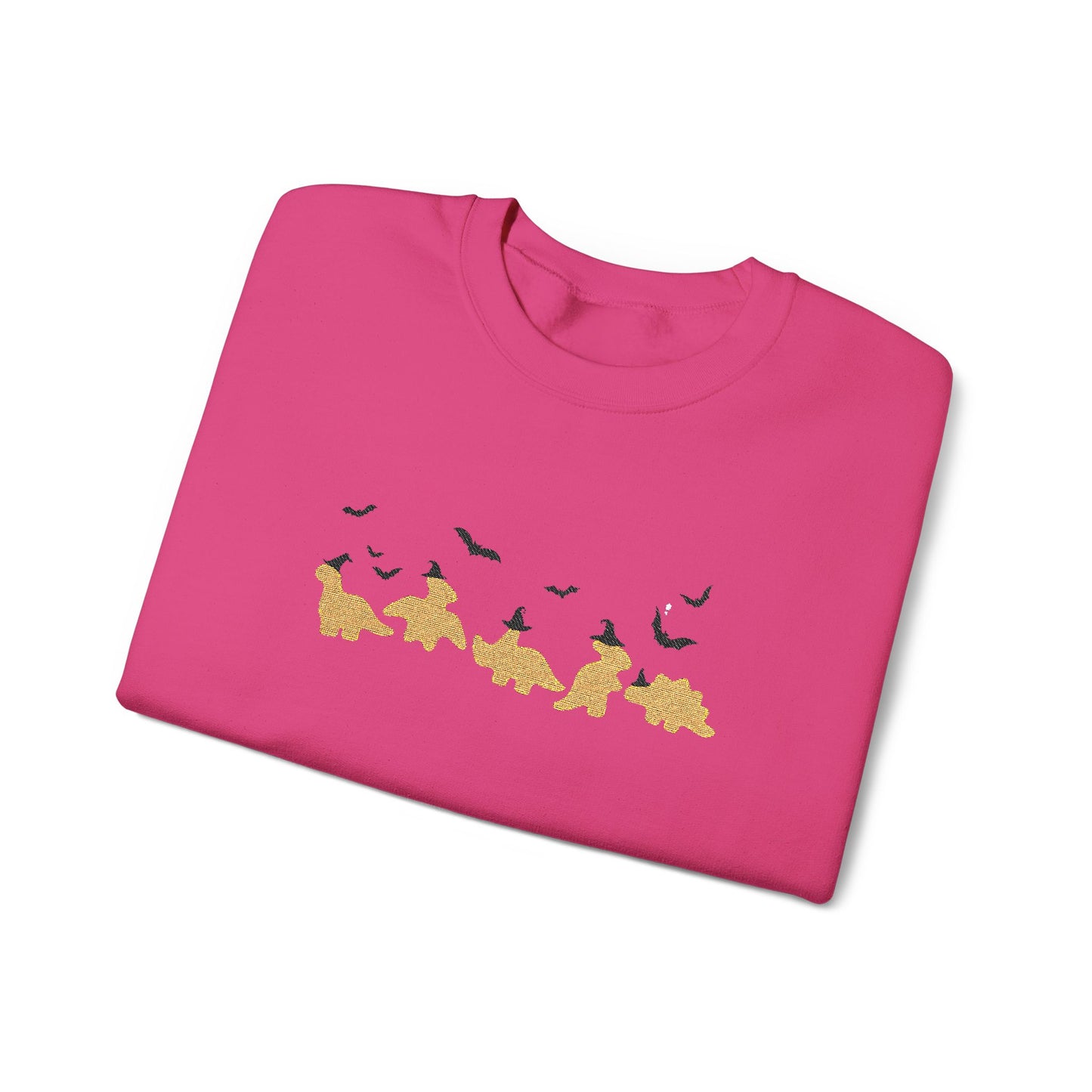 Halloween Dino Nuggets Embroidered Sweatshirt