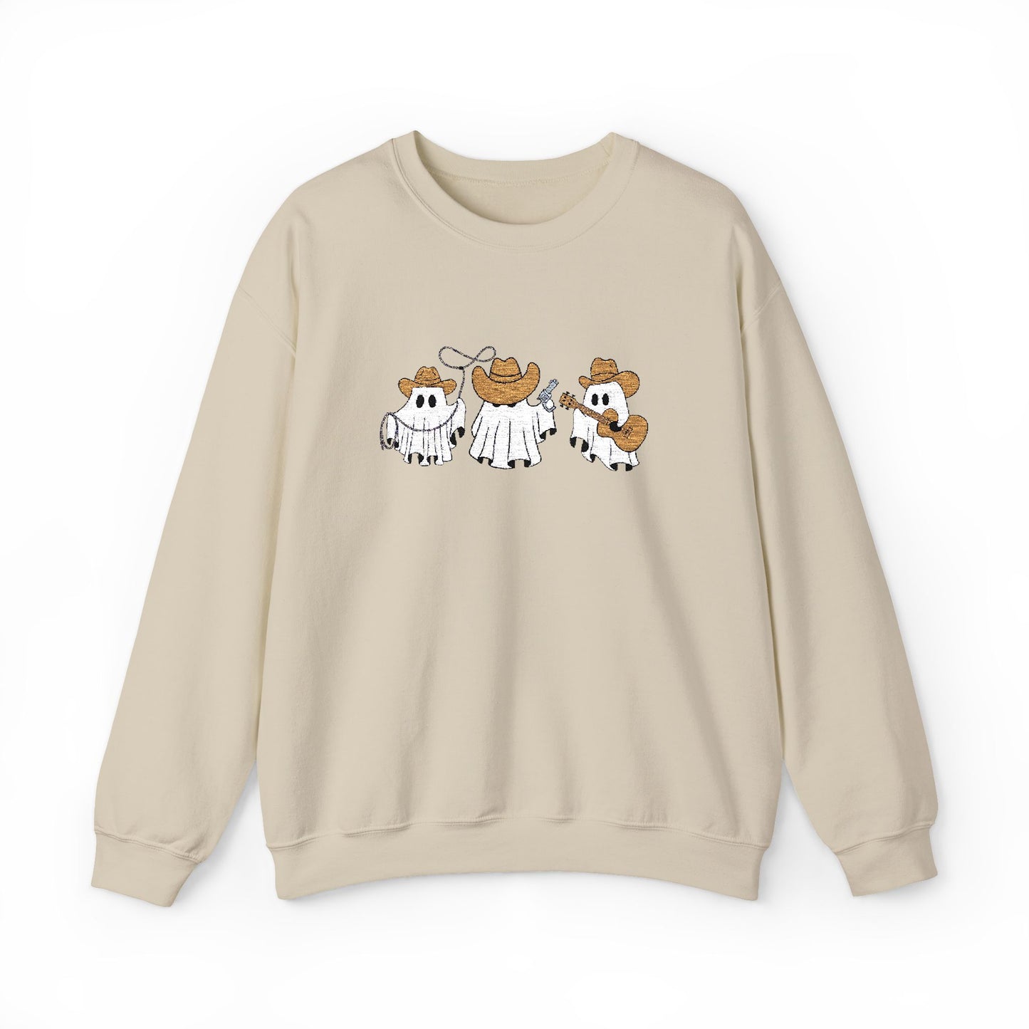 Cowboy Ghost Embroidered Sweatshirt