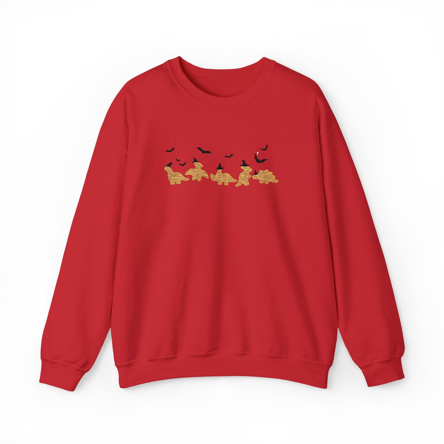 Halloween Dino Nuggets Embroidered Sweatshirt