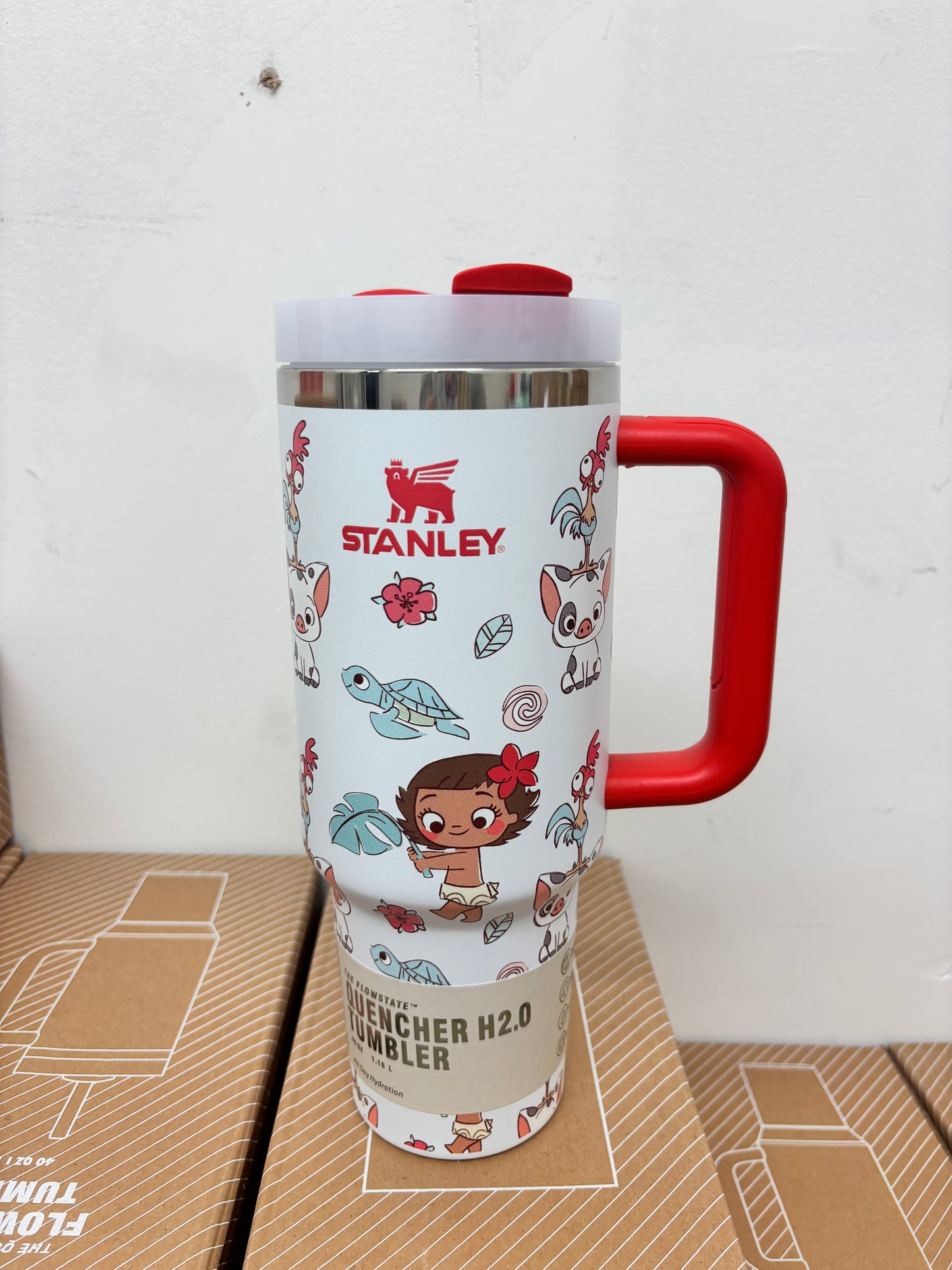 Red Princess 40oz Stanley Tumbler