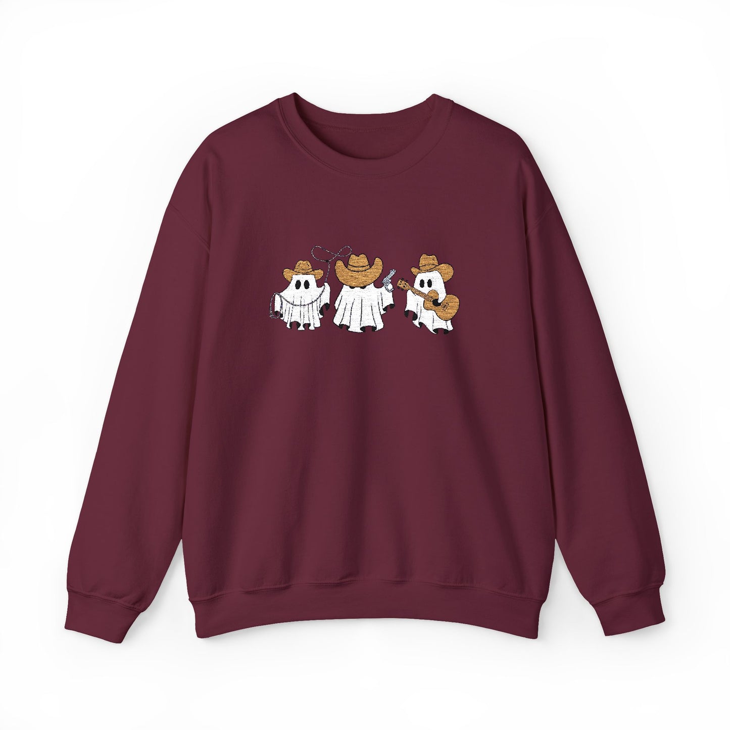Cowboy Ghost Embroidered Sweatshirt