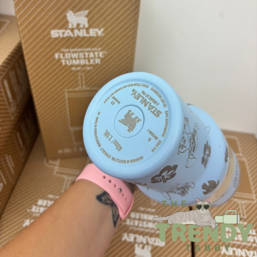 Blue Stitch 40 OZ Stanley Tumbler