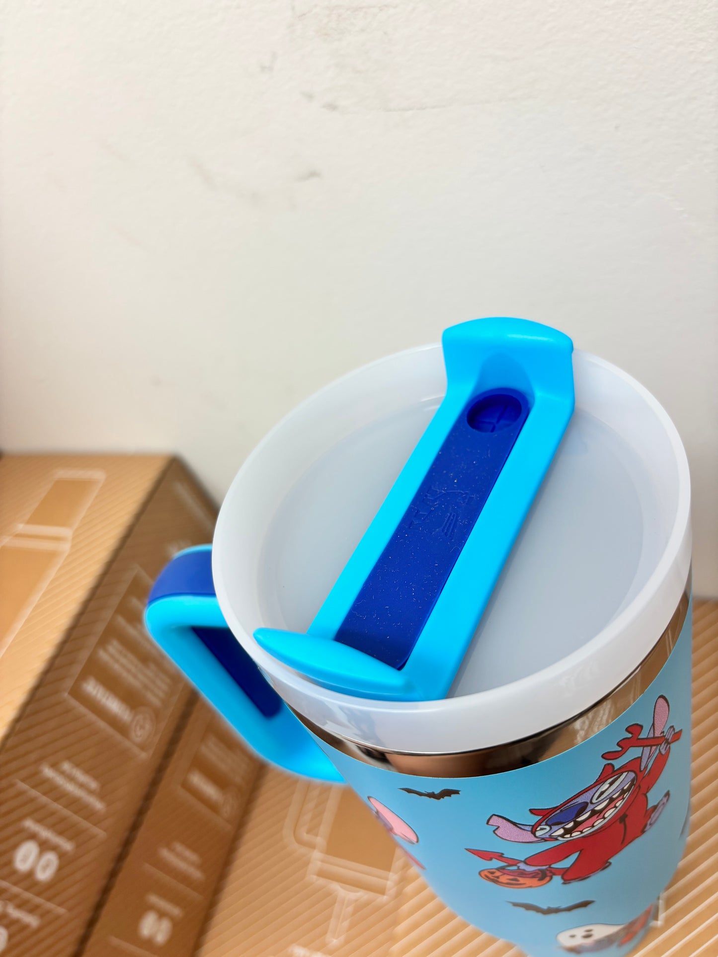 Blue Alien 40oz S Tumbler