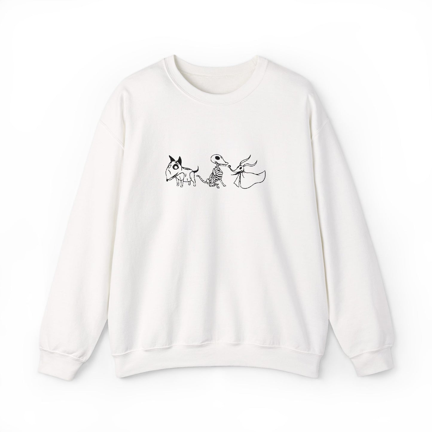 Nightmare Before Christmas Embroidered Sweatshirt