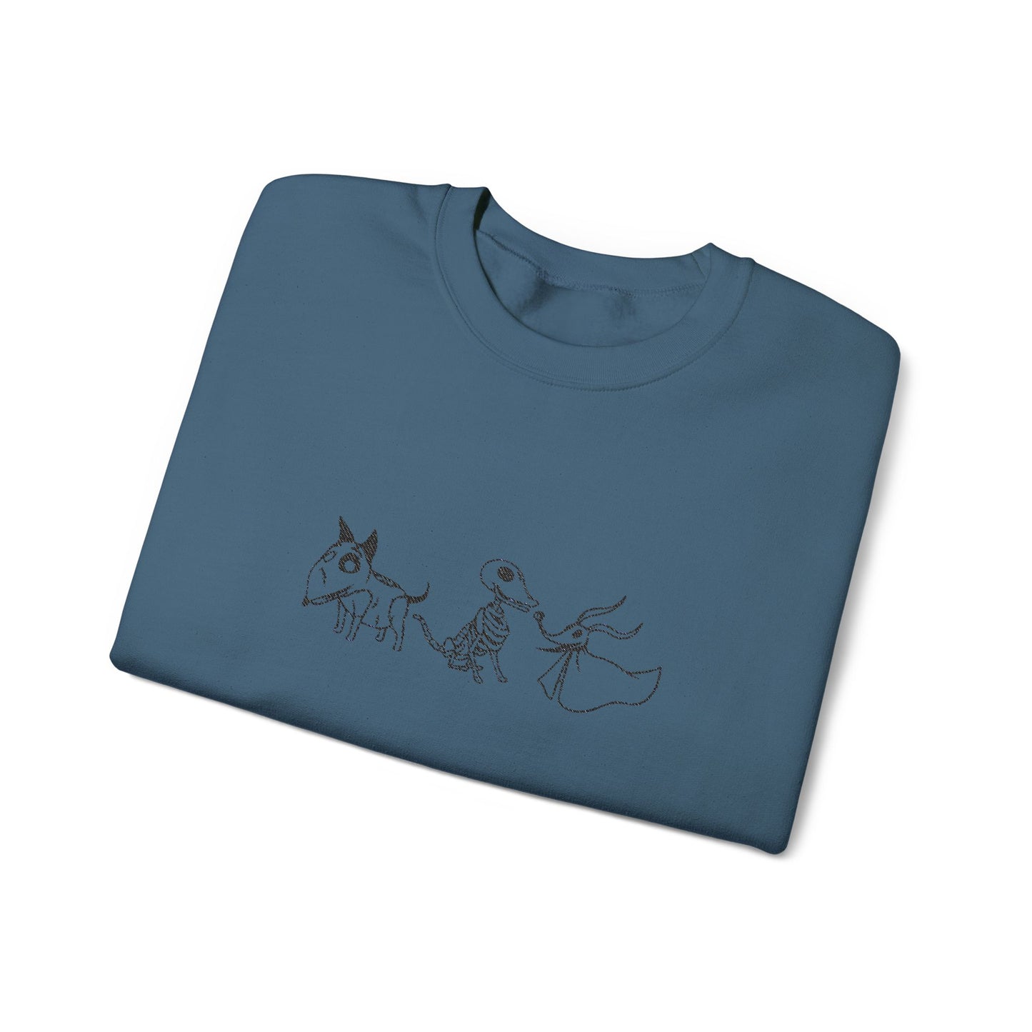 Nightmare Before Christmas Embroidered Sweatshirt