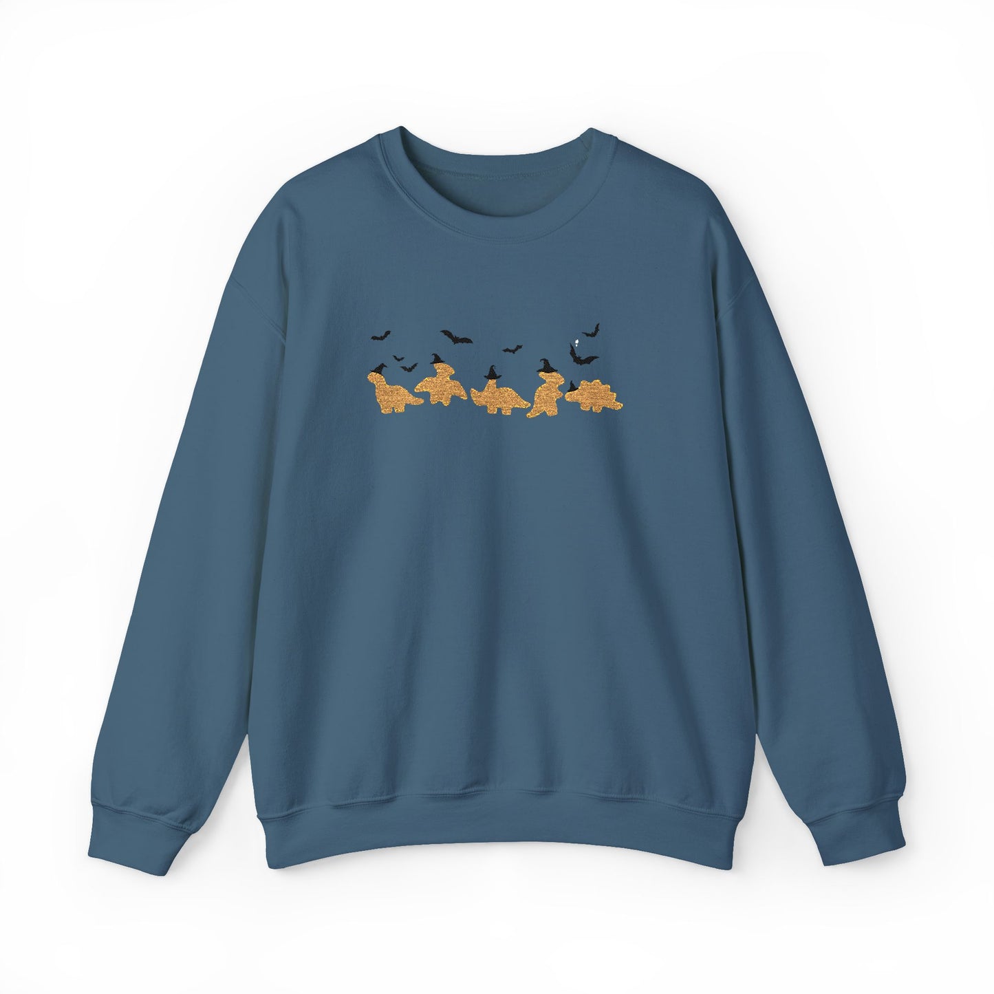 Halloween Dino Nuggets Embroidered Sweatshirt
