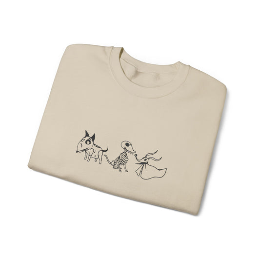 Nightmare Before Christmas Embroidered Sweatshirt