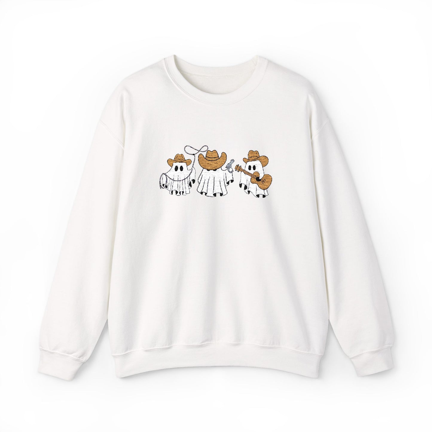 Cowboy Ghost Embroidered Sweatshirt