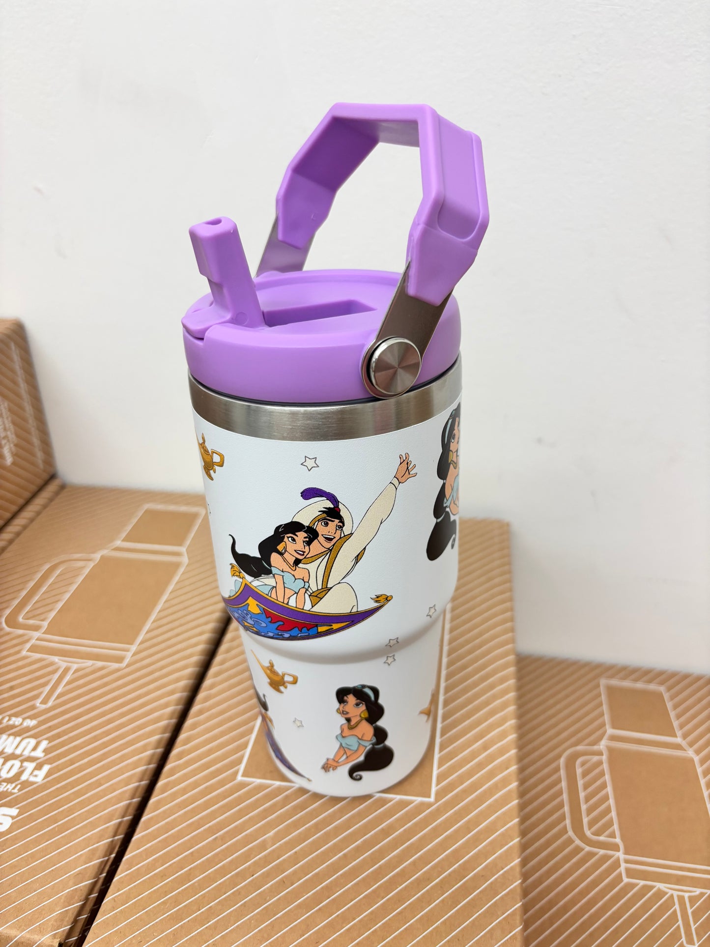 Purple Jasmine 20oz S Tumbler