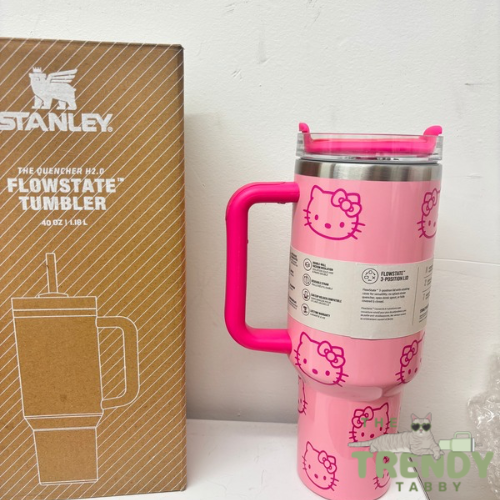 Hot Pink Hello Kitty 40 Oz Stanley Tumbler