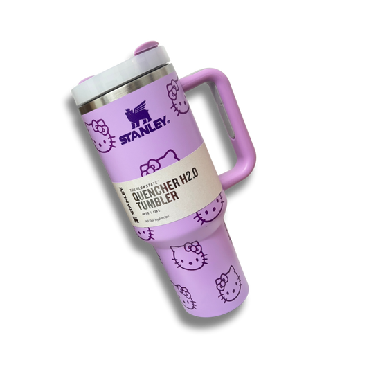Purple Hello Kitty 40 Oz Stanley Tumbler