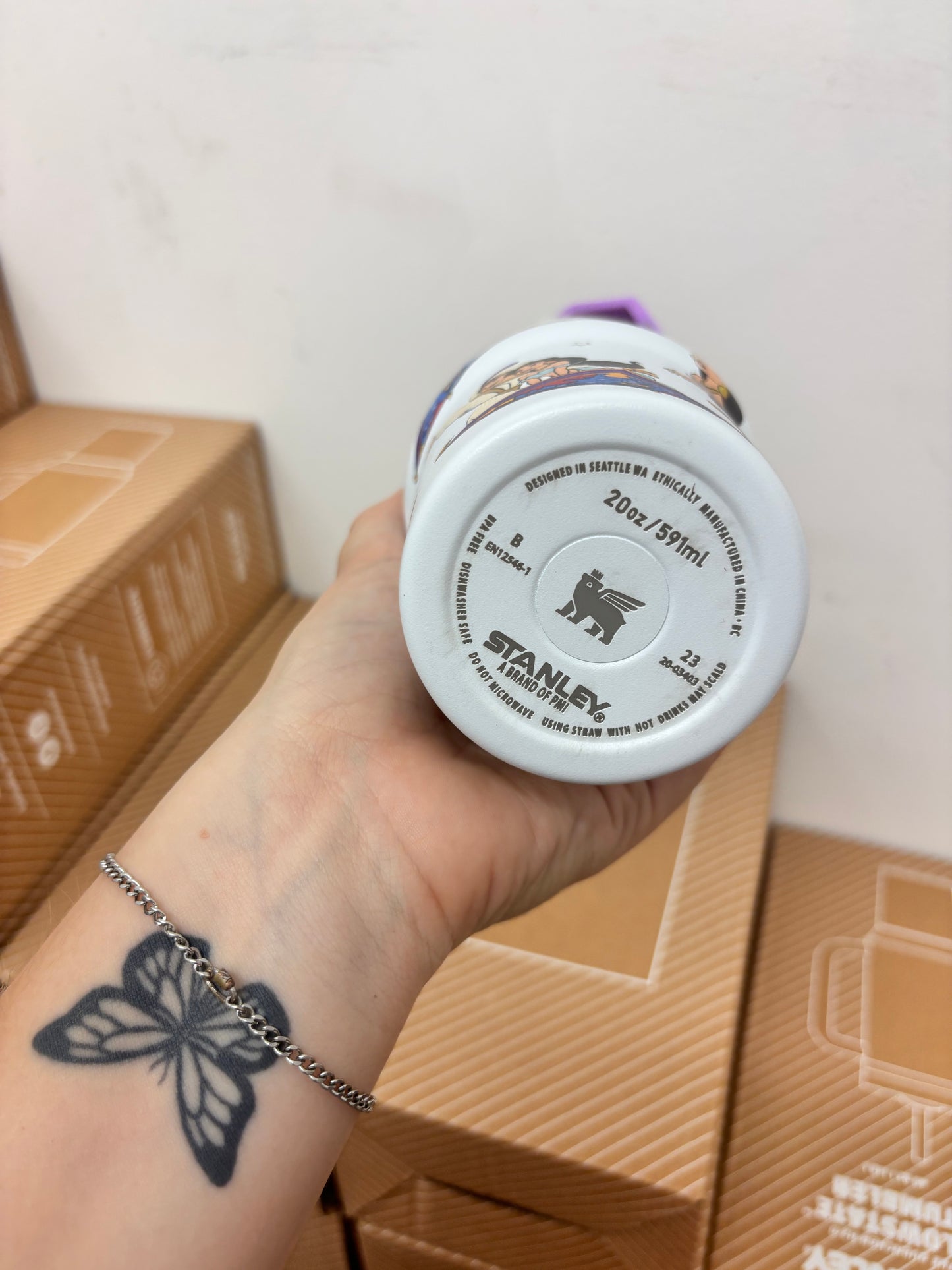 Purple Jasmine 20oz S Tumbler