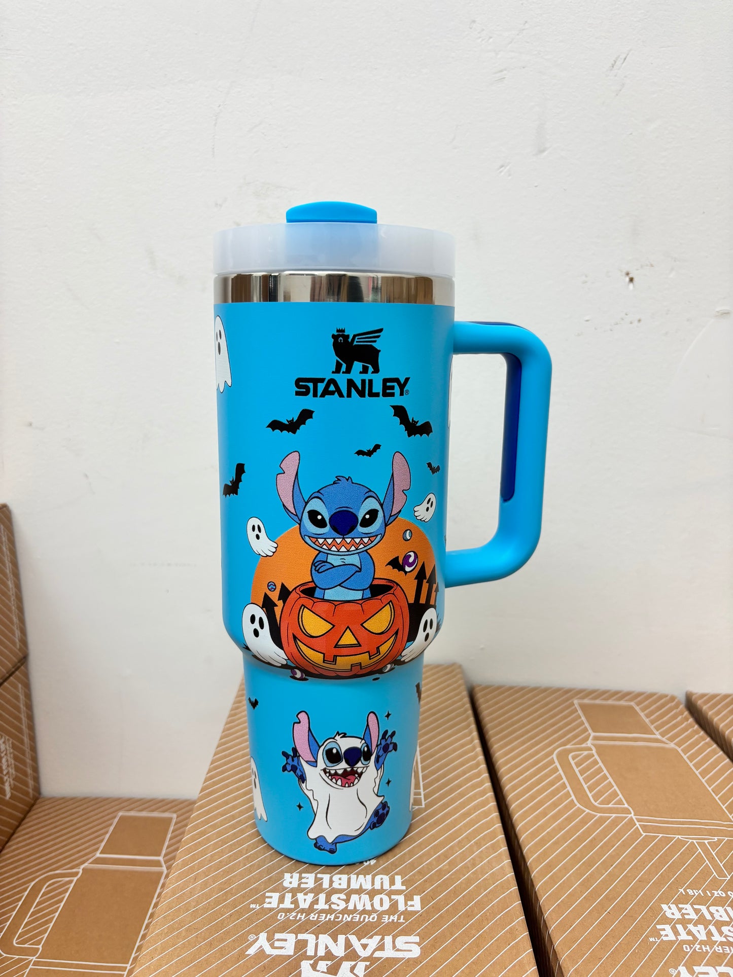 Stitch Halloween 40oz Stanley Tumbler