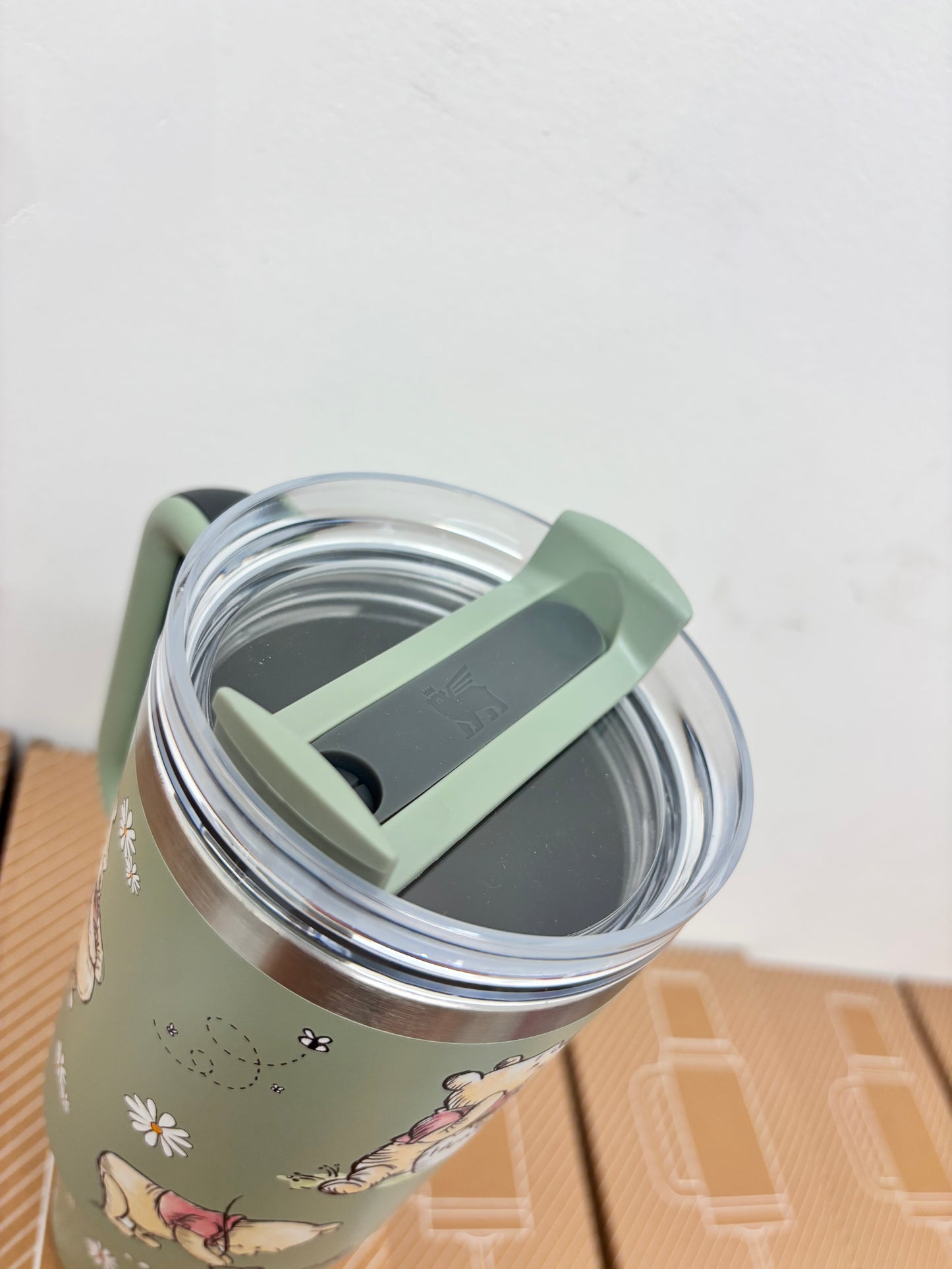 Green Winnie 40oz Stanley Tumbler