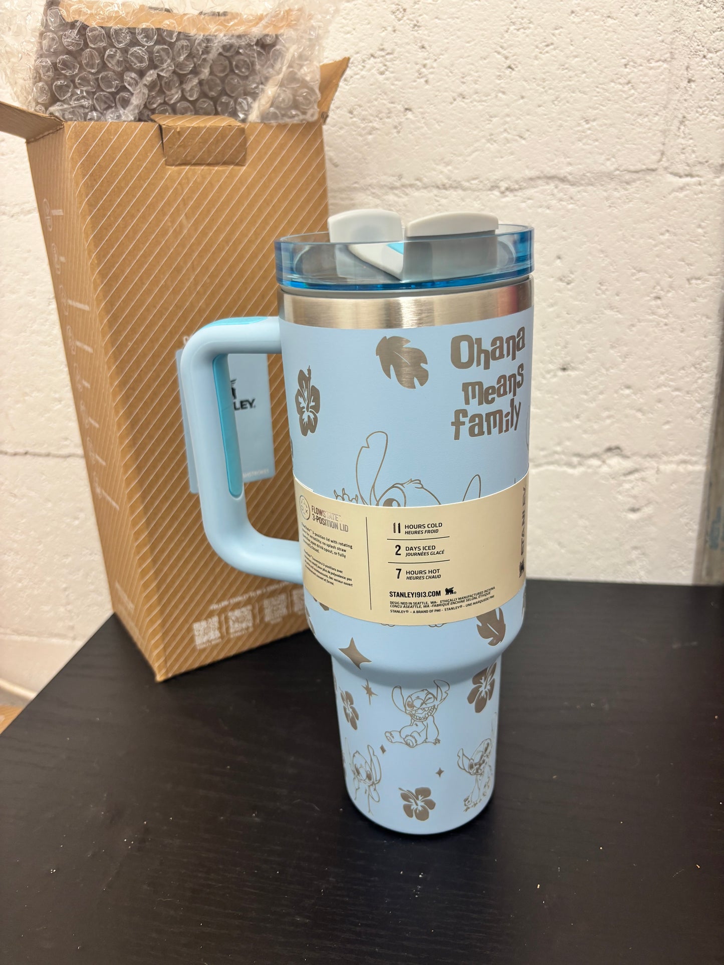 Blue Alien 40oz S Tumbler