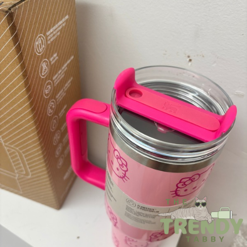 Hot Pink Hello Kitty 40 Oz Stanley Tumbler