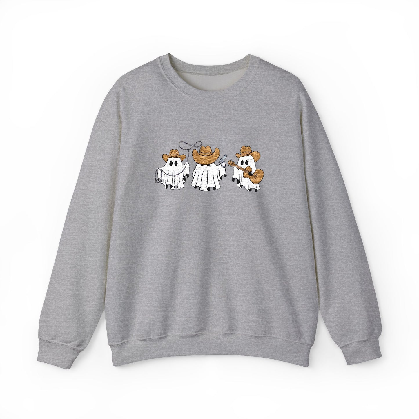 Cowboy Ghost Embroidered Sweatshirt