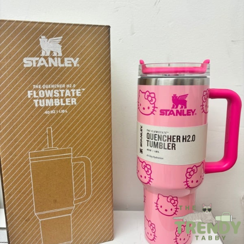 Hot Pink Hello Kitty 40 Oz Stanley Tumbler
